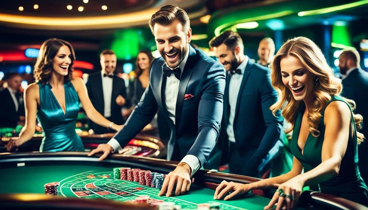 Winning result and payout displayed on Speed Baccarat table